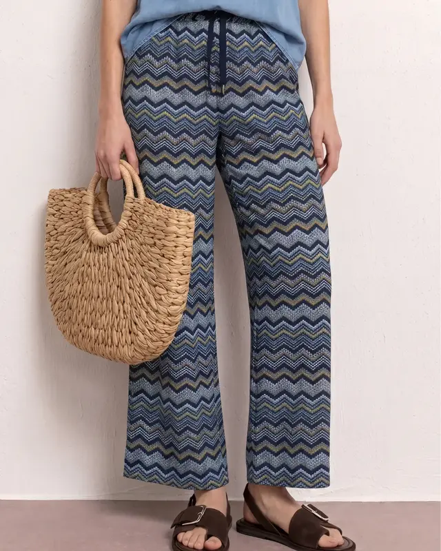 Street One High Waist Pants Emee - Frozen Wave