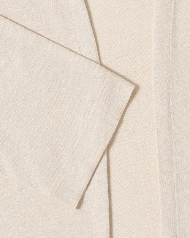 Cecil Open Vest - Pearl Beige