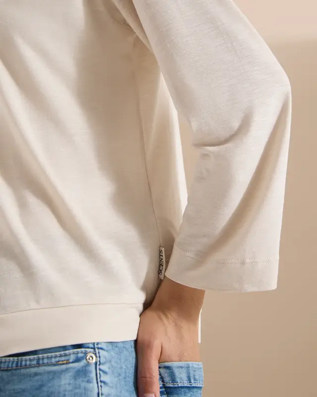 Cecil Open Cardigan - Pearl Beige