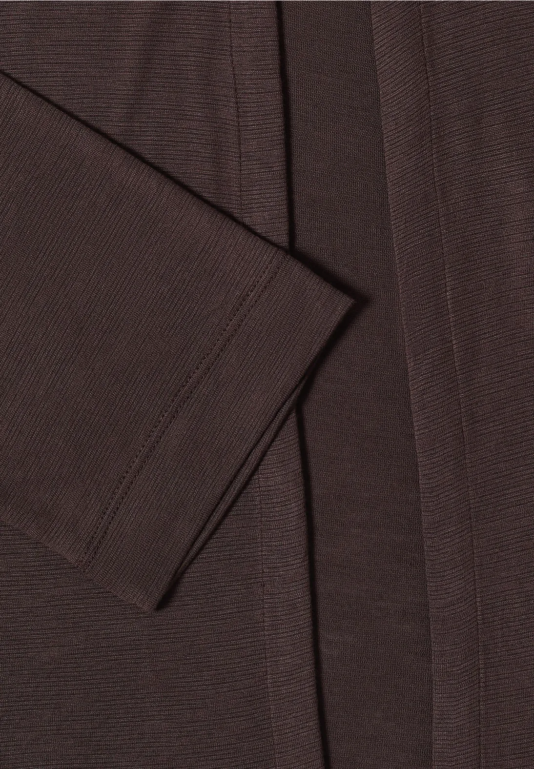 Cecil Open Cardigan - Brown Cacao
