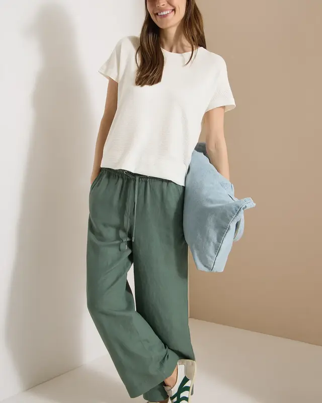 Cecil Shirt mit Struktur - Vanilla White