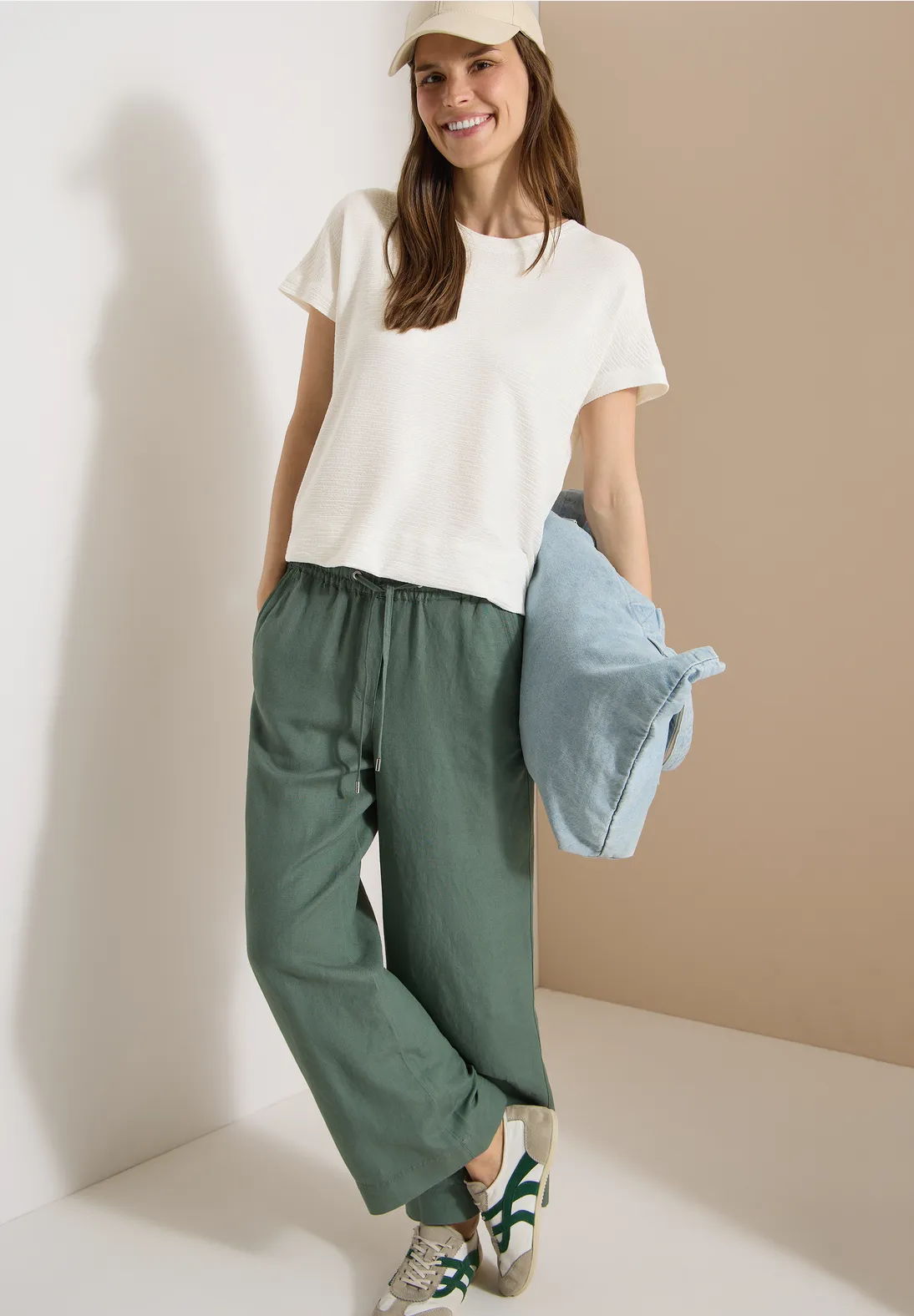 Cecil Shirt mit Struktur - Vanilla White