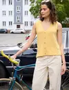Street One Studio Gilet met V-hals - Snap Yellow