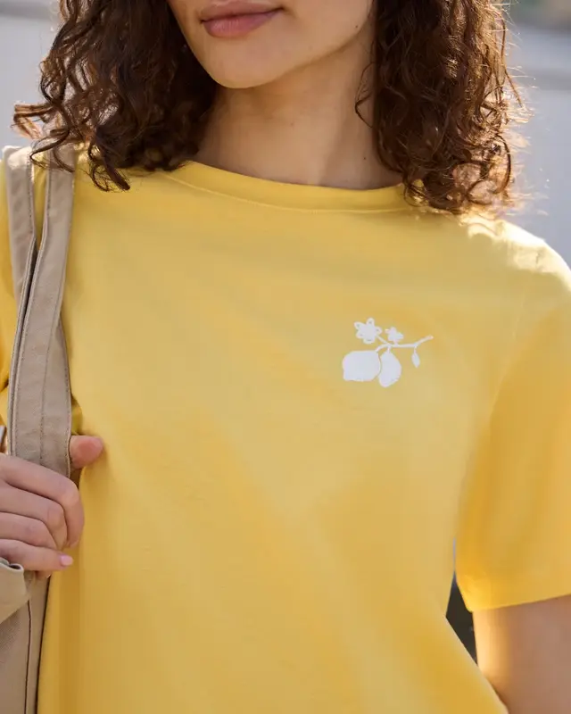 Street One Studio Shirt met Backprint - Snap Yellow