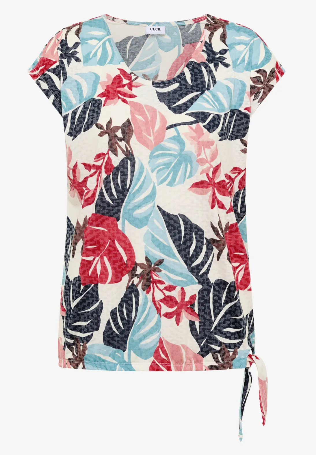 Cecil Shirt Burn-Out Look - Light Alabaster White