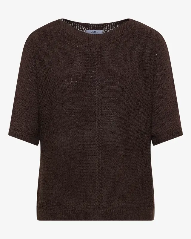 Cecil Dolman Pullover - Brown Cacao