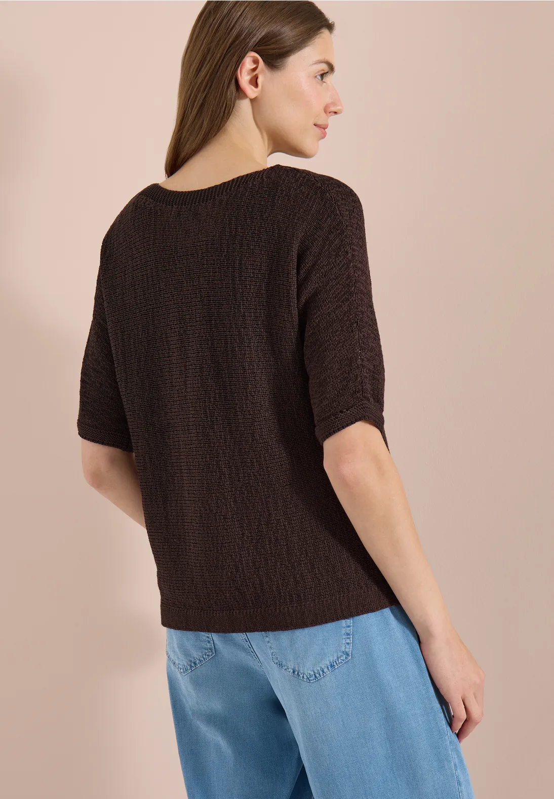 Cecil Dolman Pullover - Brown Cacao