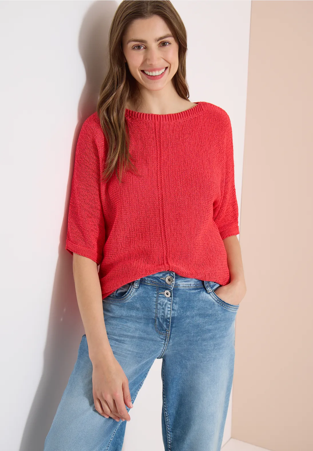 Cecil Dolman Trui - Coral