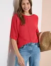 Cecil Dolman Trui - Coral