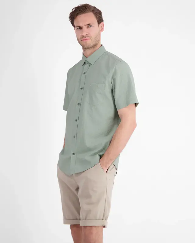 Lerros Structured Shirt - Bay Green