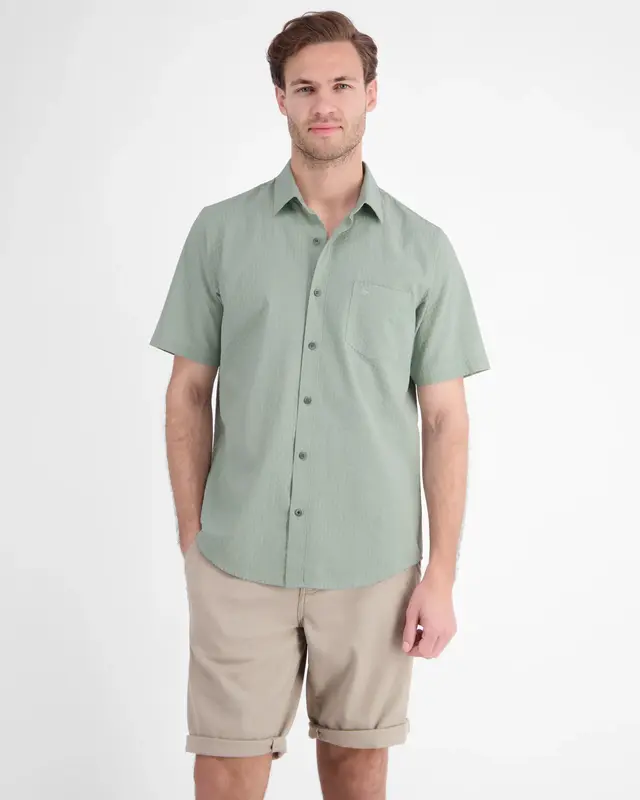 Lerros Structured Shirt - Bay Green