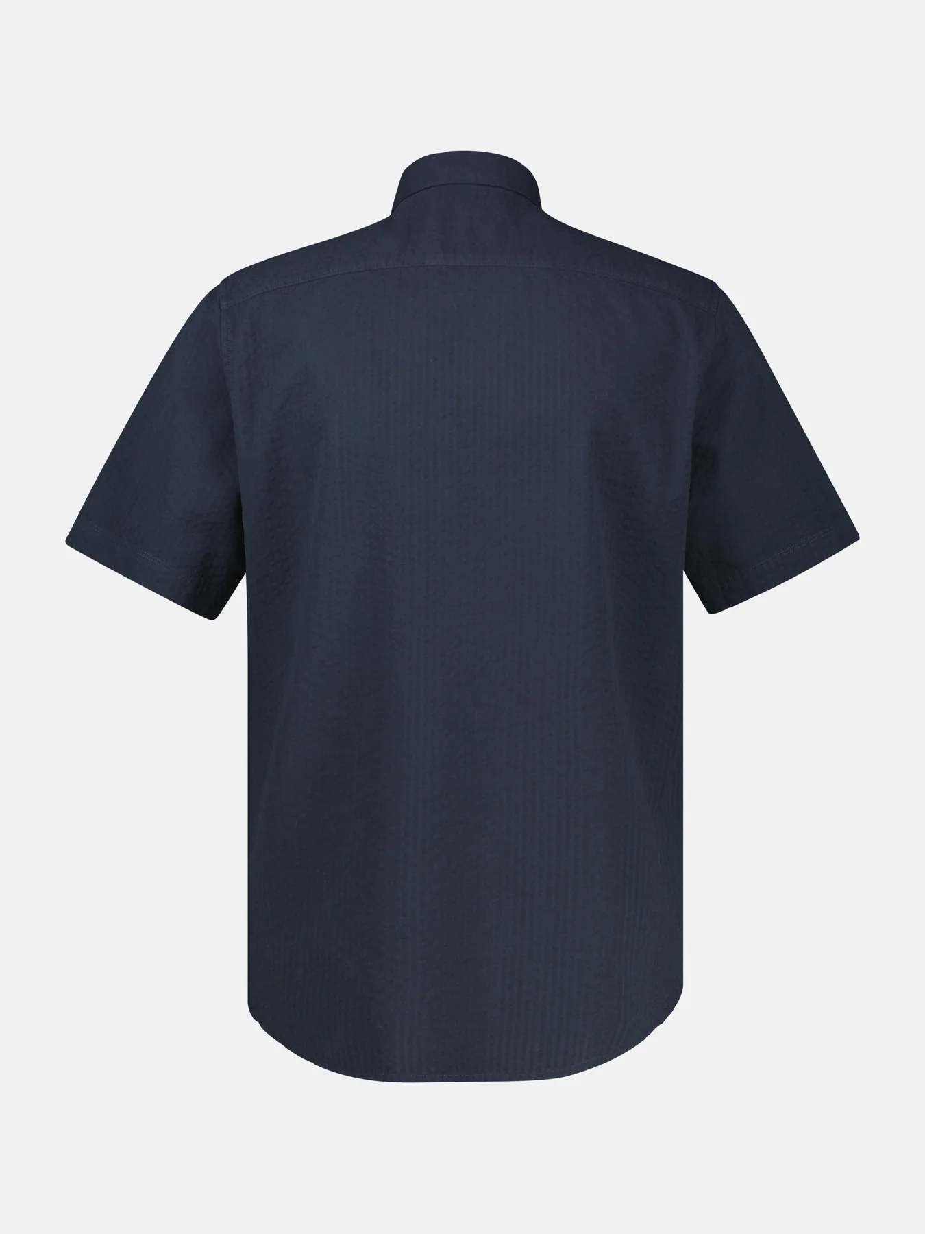 Lerros Structuur Overhemd - Classic Navy