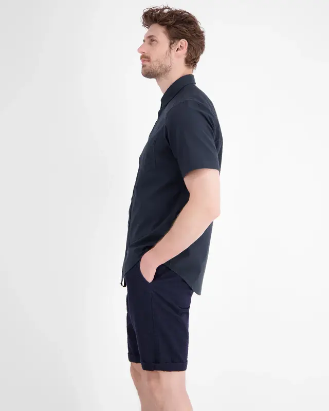 Lerros Structured Shirt - Classic Navy