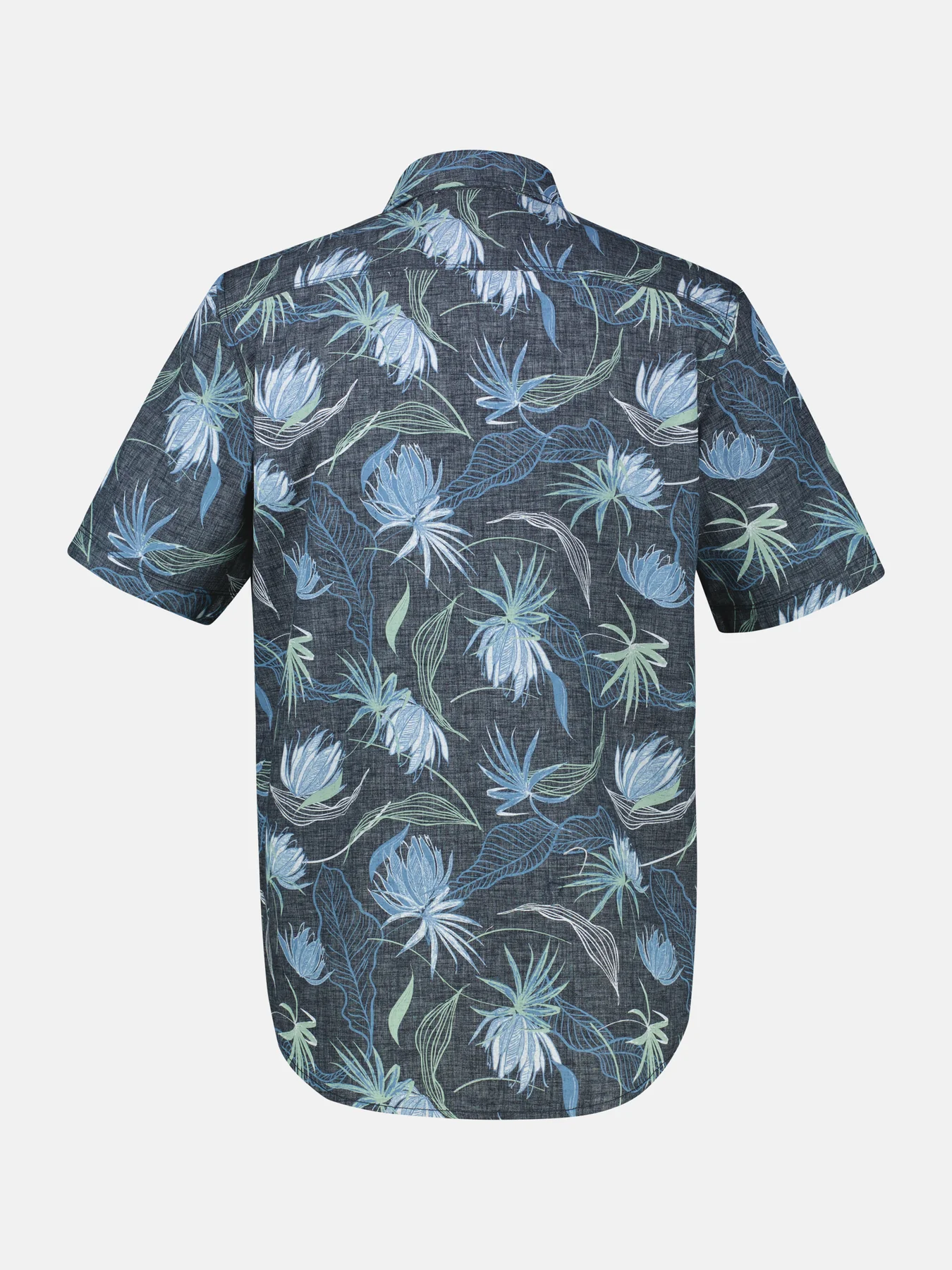 Lerros Hemd Blumenprint - Classic Navy