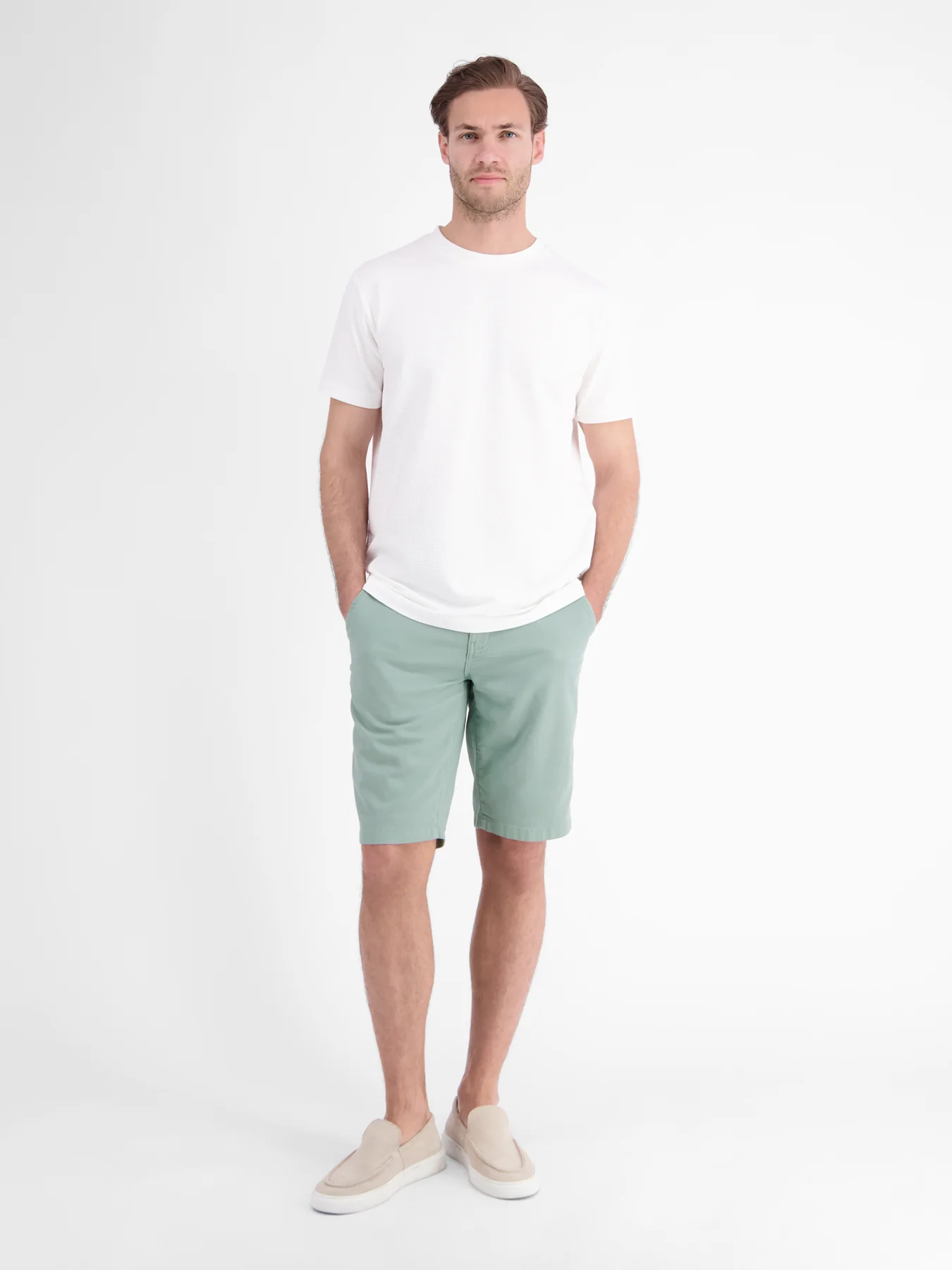 Lerros Comfortabele Short - Bay Green