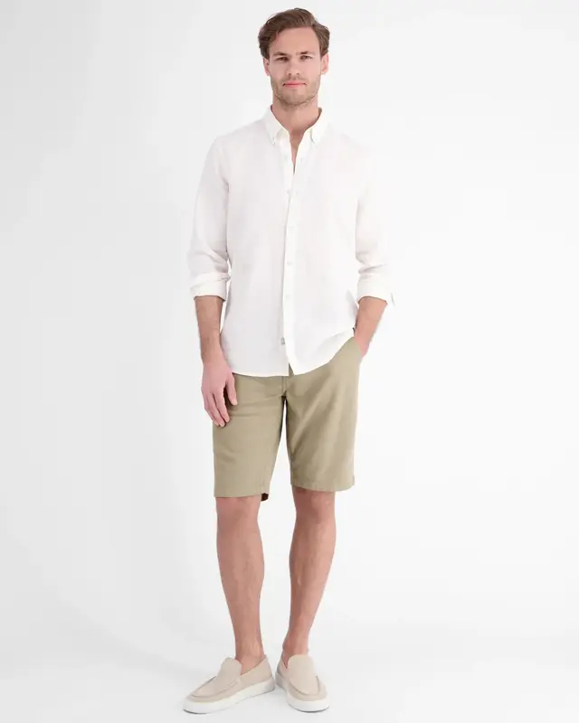 Lerros Comfortabele Short - Gravel Beige