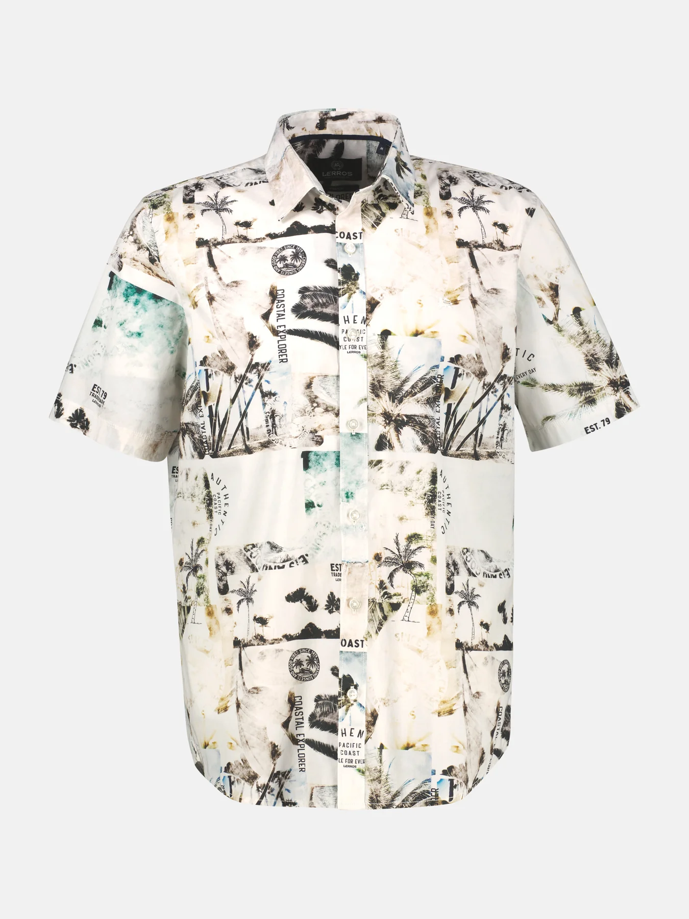 Lerros Stretch Hemd - Broken White