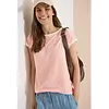 Shirt mit Streifen - Coral