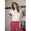 Top Body - Ecru Stripe