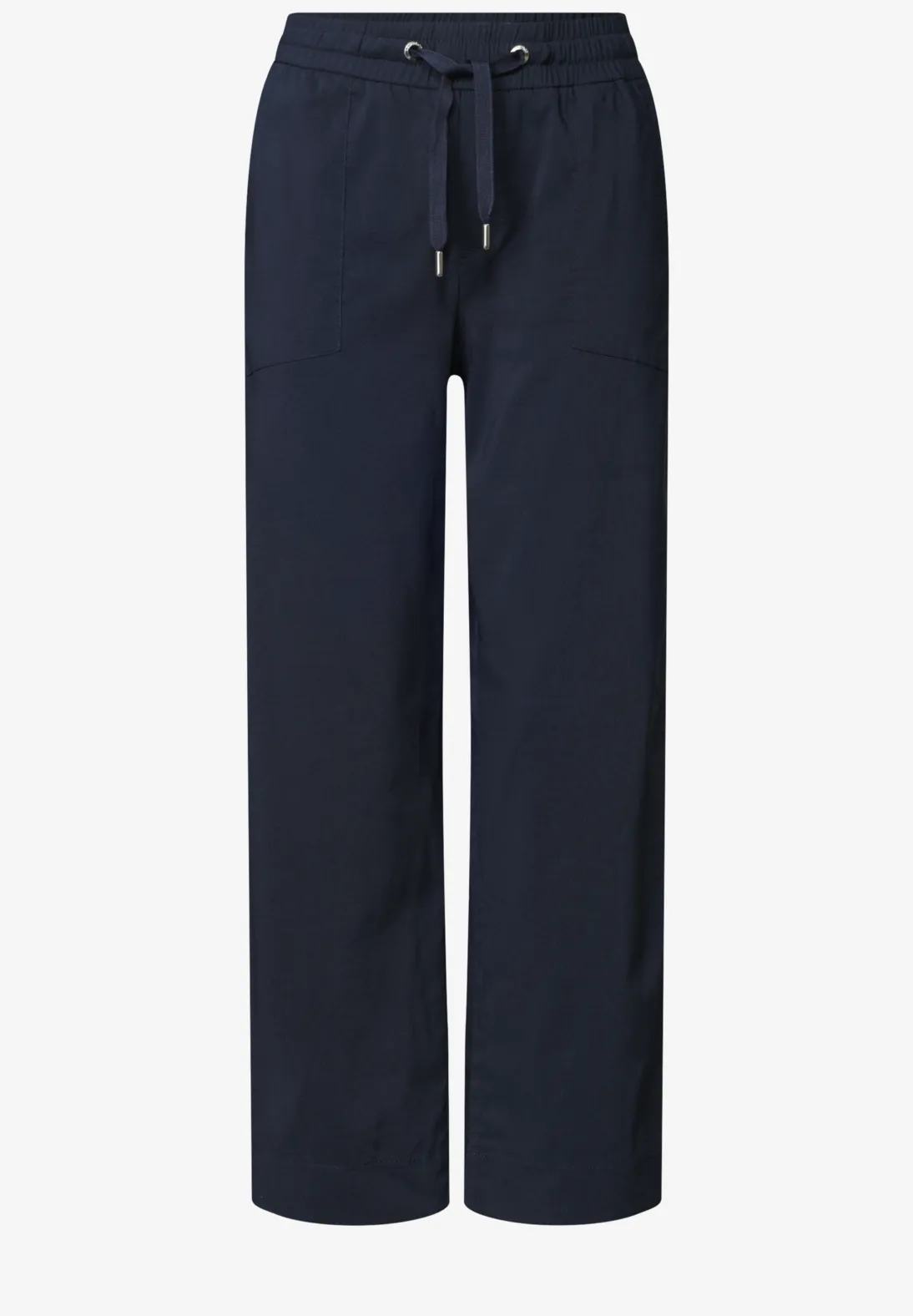 Street One Straight Leg Hose - Deep Blue