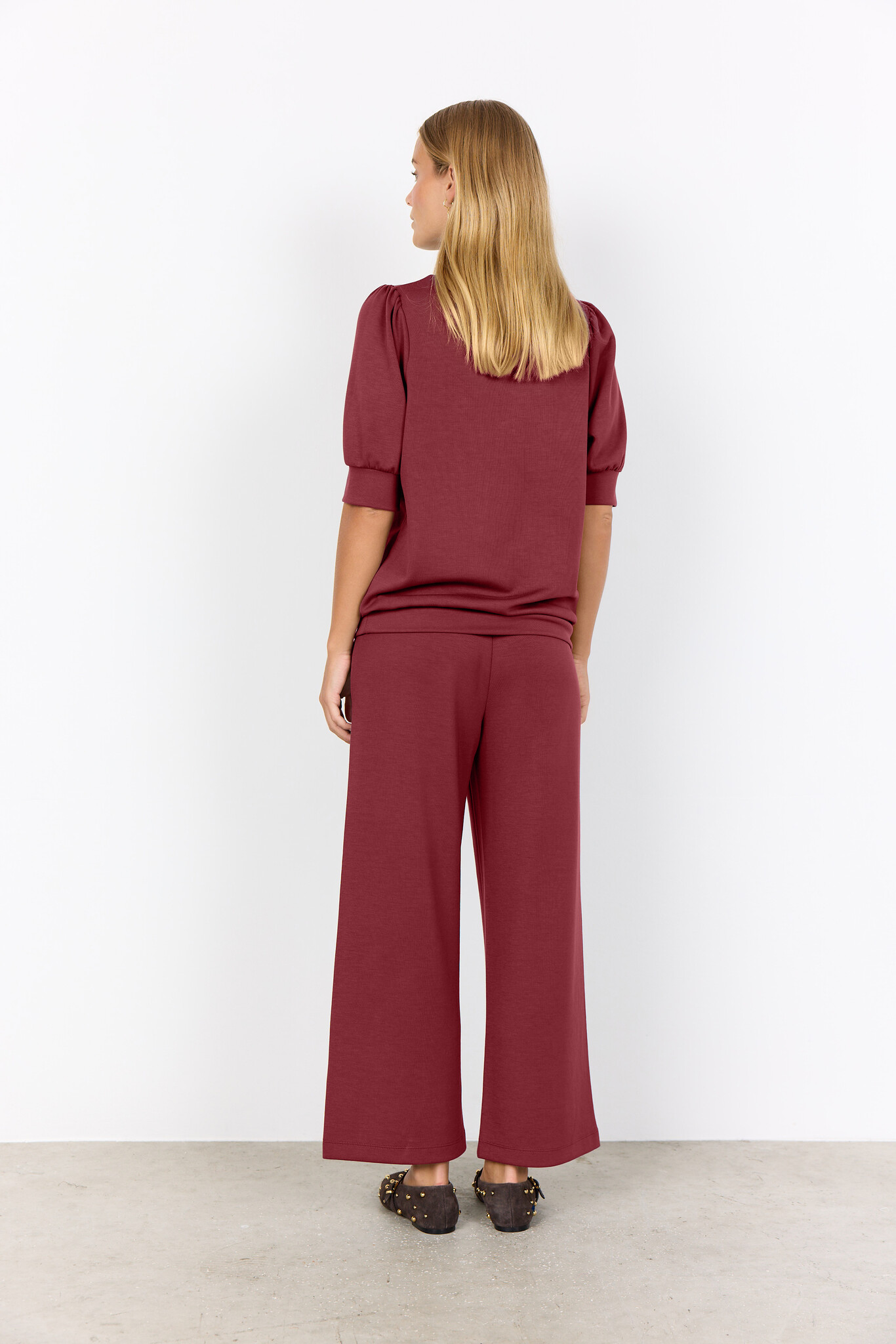 Soyaconcept Shirt Banu 83 - Oxblood Red