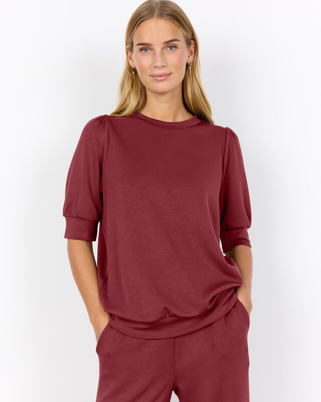 Soyaconcept Shirt Banu 83 - Oxblood Red