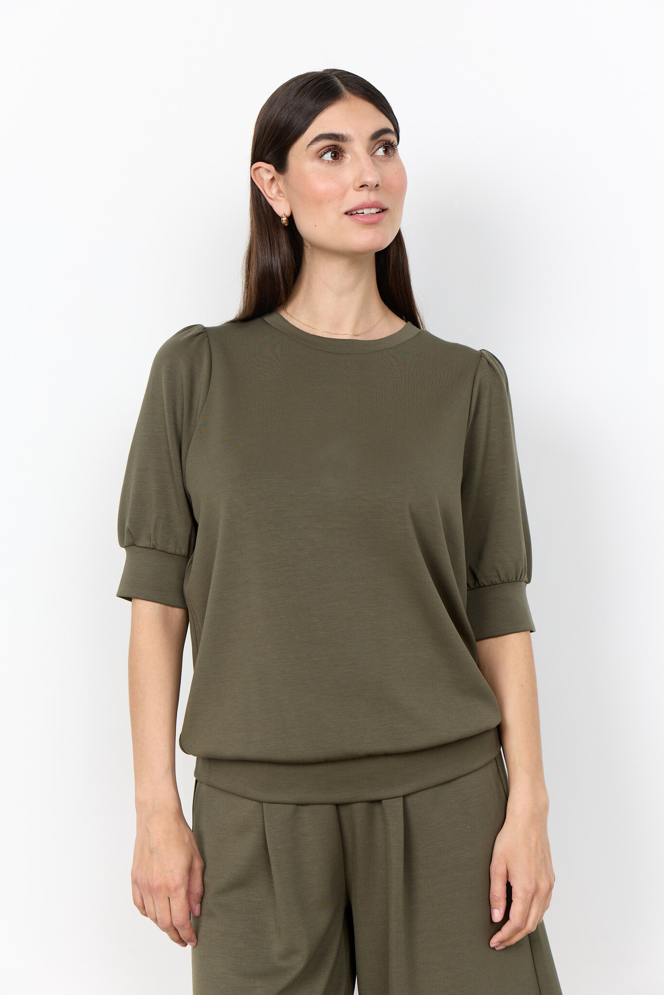 Soyaconcept Shirt Banu 83 - Grape Leaf