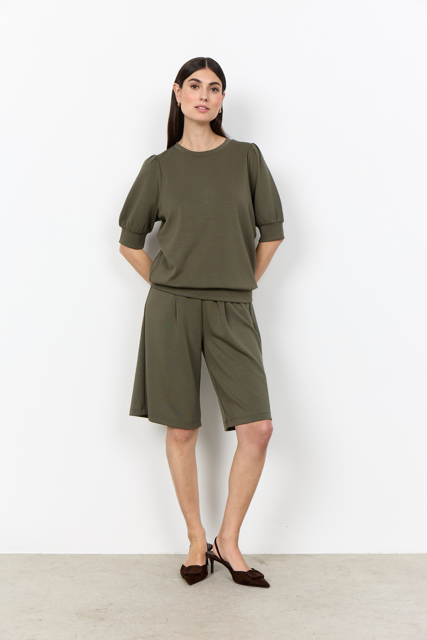 Soyaconcept Shirt Banu 83 - Grape Leaf