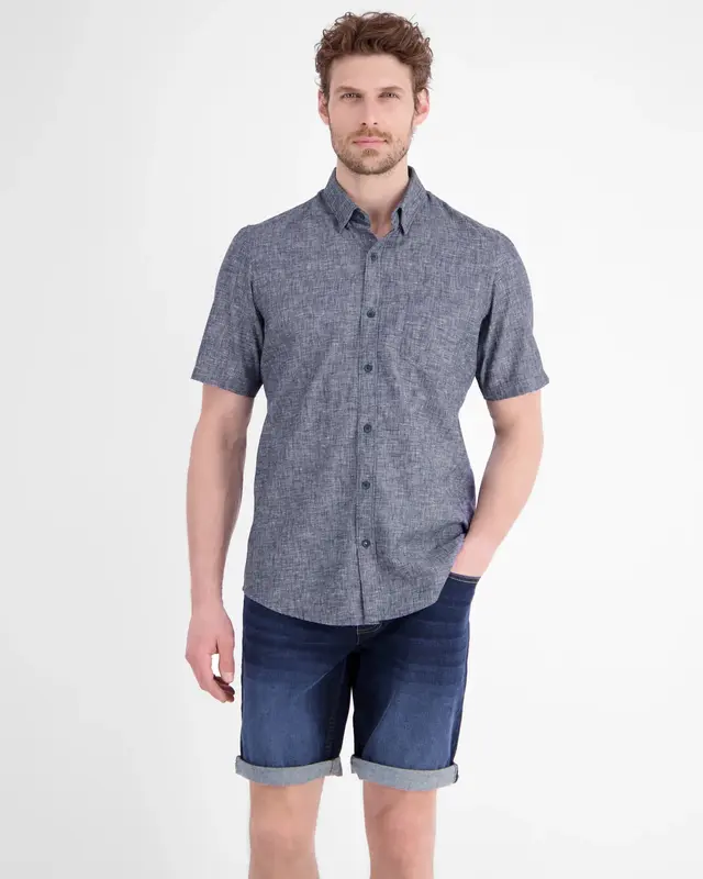 Lerros Hemd - Classic Navy
