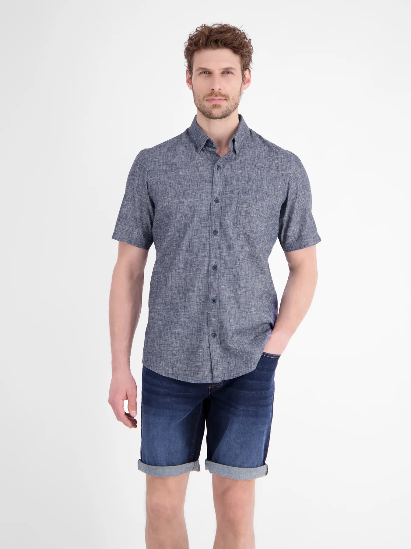 Lerros Shirt - Classic Navy
