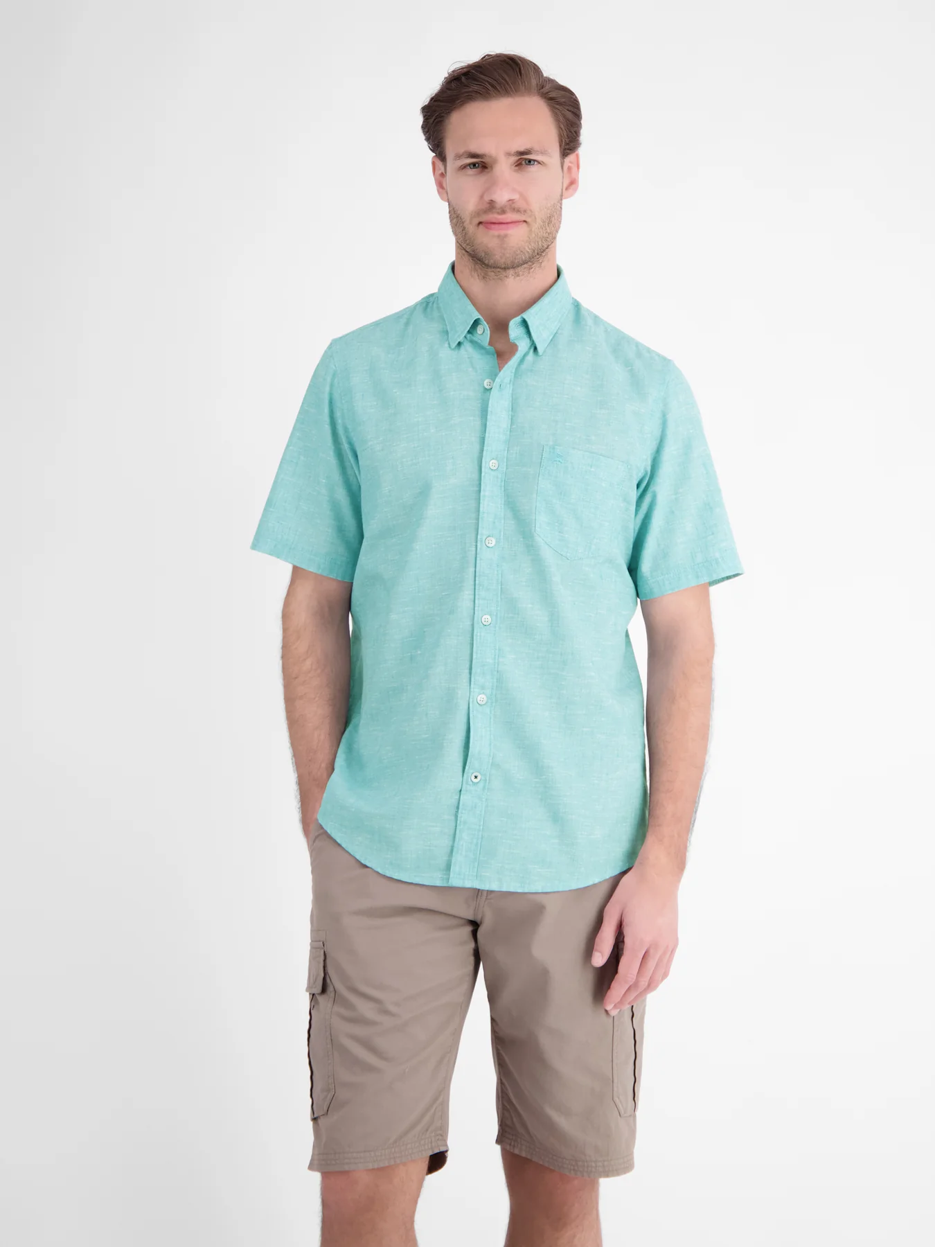 Lerros Overhemd - Reef Blue
