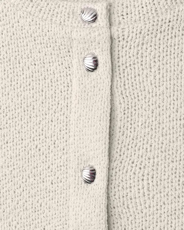 Street One Studio Vest Korte Mouw - Vanilla Sand