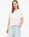 S. Oliver T-Shirt met Backprint - White