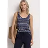 Zigzag Top - Frozen Wave