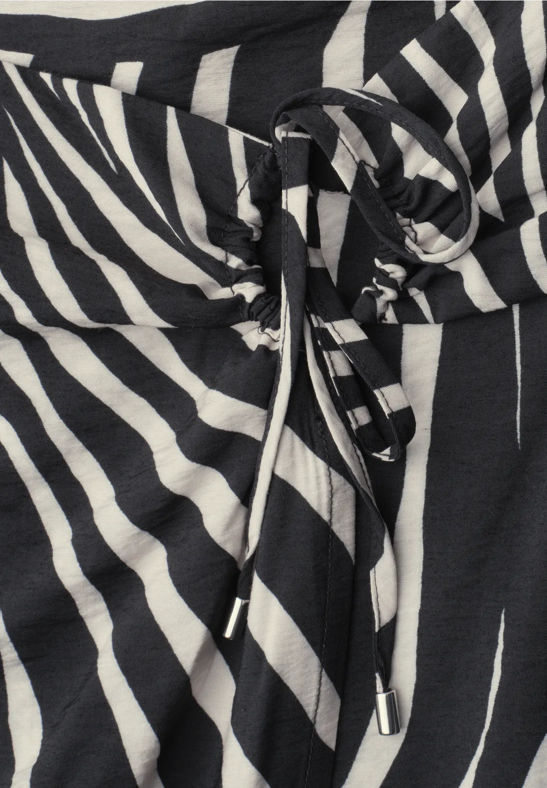 Street One Midi Skirt with Print - Black