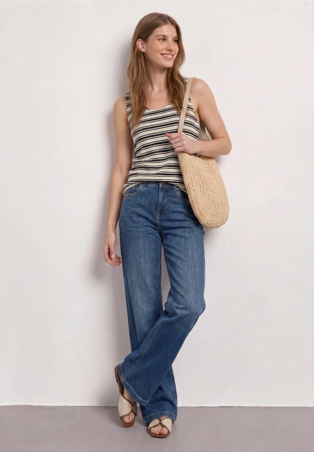 Street One Top Gebreide Look - Black