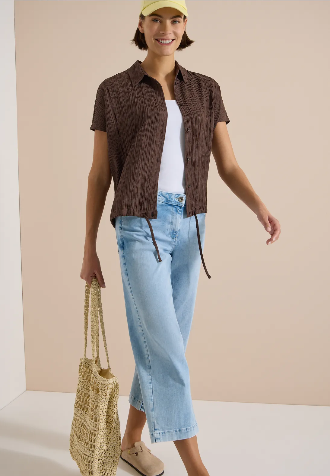 Cecil Shirtblouse - Brown Cacao