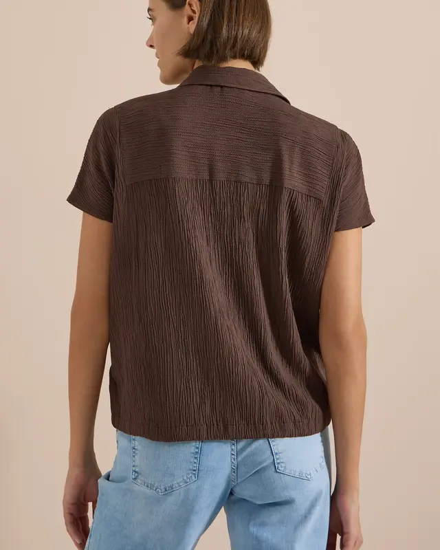 Cecil Hemdbluse - Brown Cacao