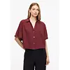Boxy Blouse - Bordeaux