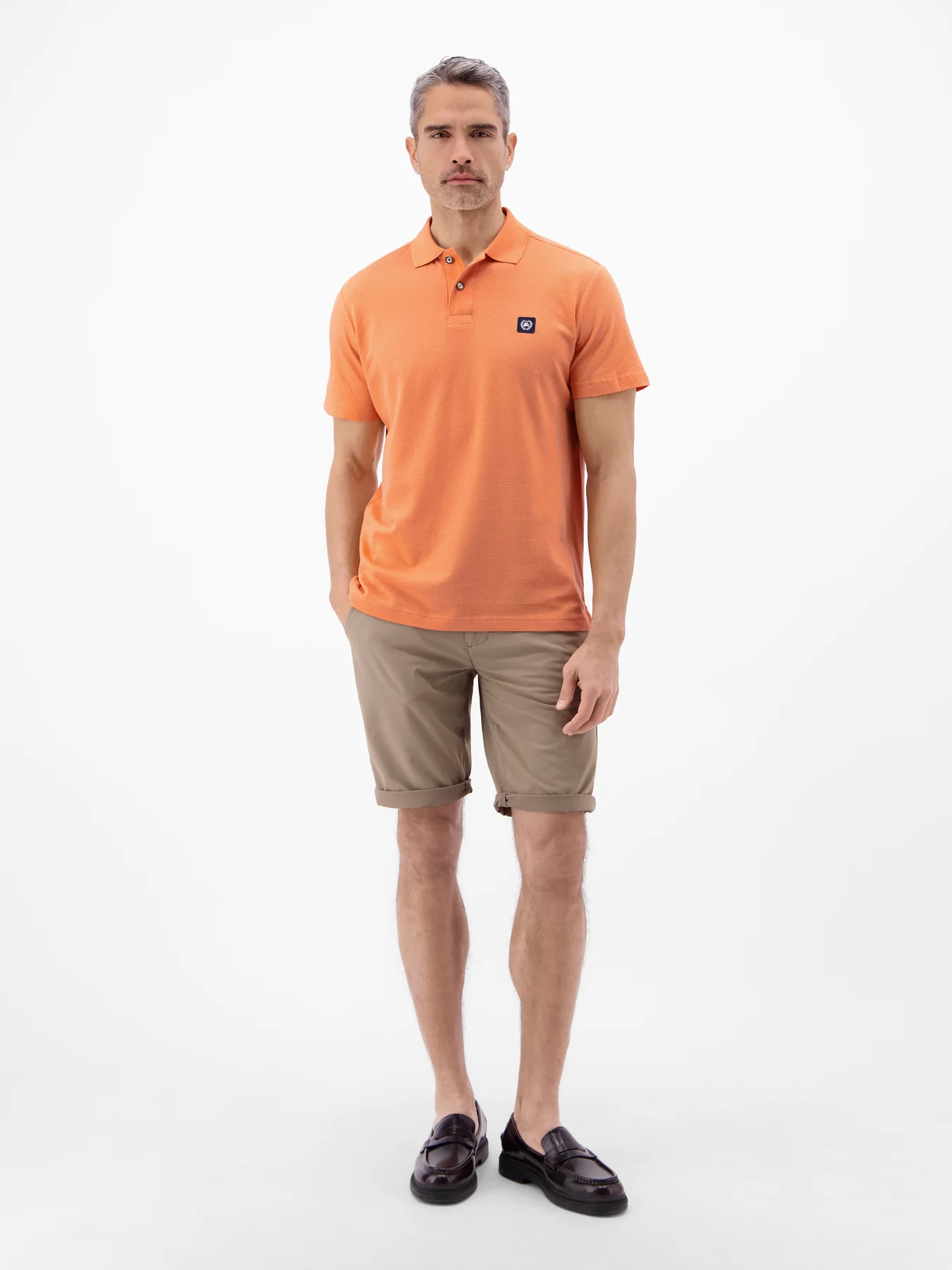 Lerros Poloshirt - Pale Papaya