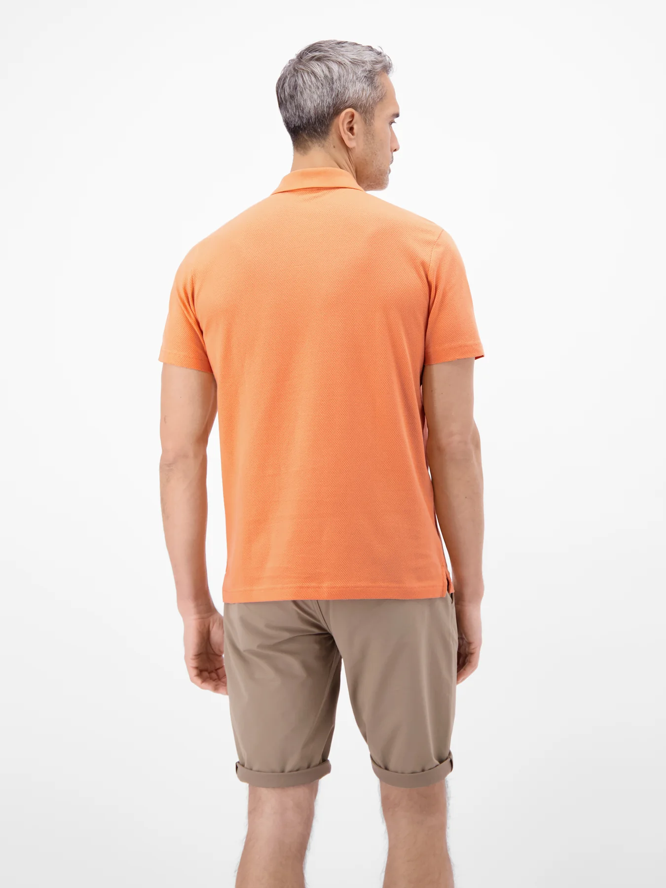 Lerros Katoenen Poloshirt - Pale Papaya