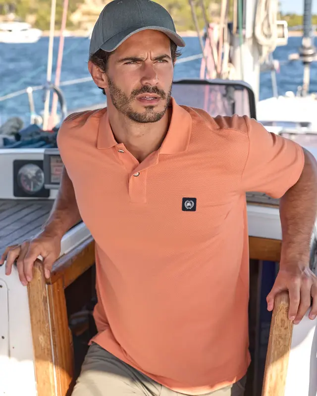 Lerros Poloshirt - Pale Papaya