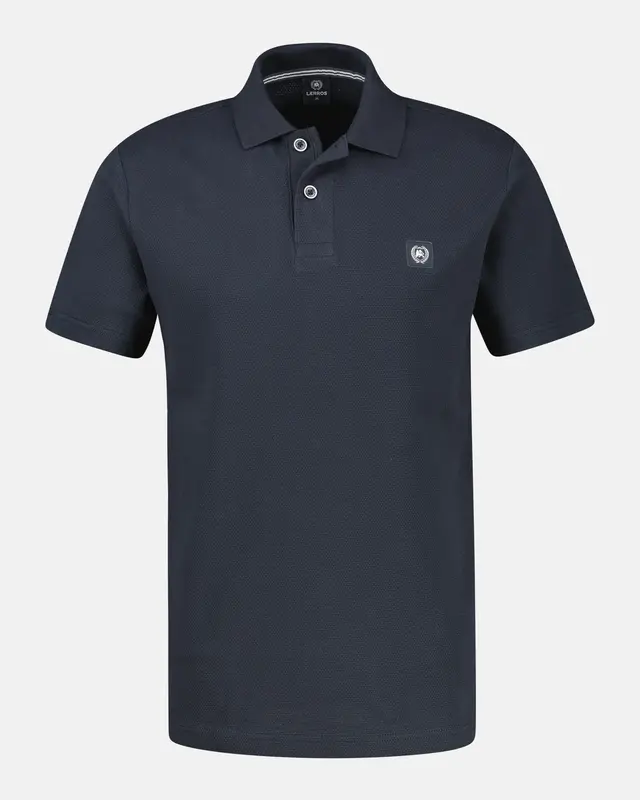 Lerros Katoenen Poloshirt - Classic Navy