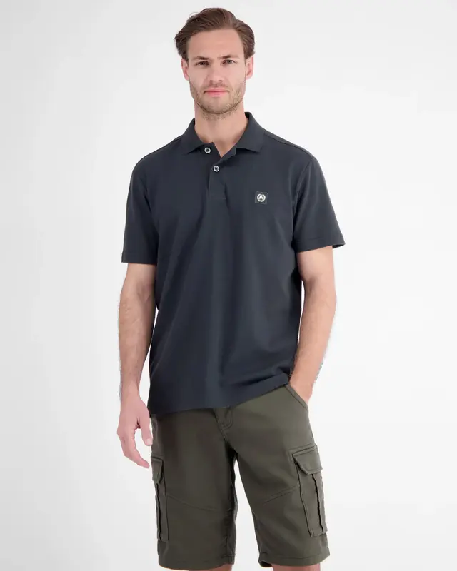 Lerros Katoenen Poloshirt - Classic Navy