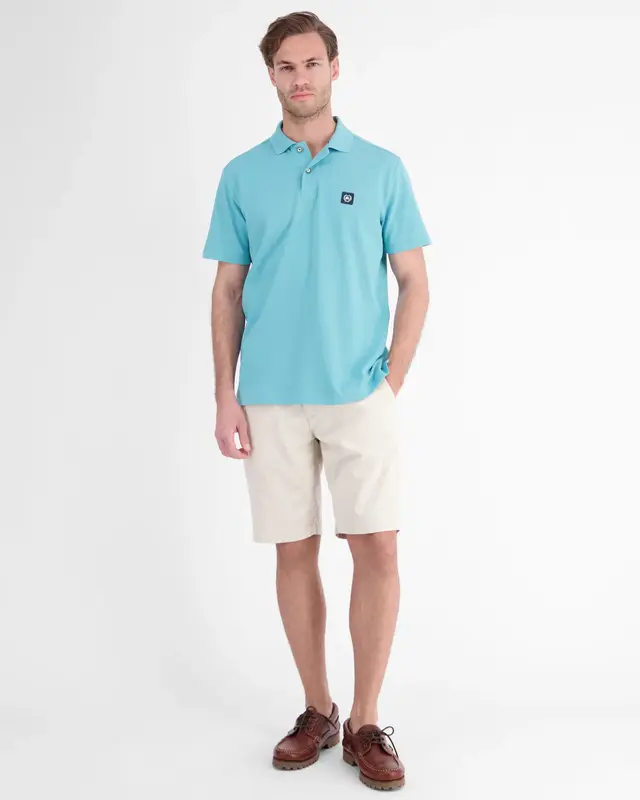 Lerros Katoenen Poloshirt - Reef Blue
