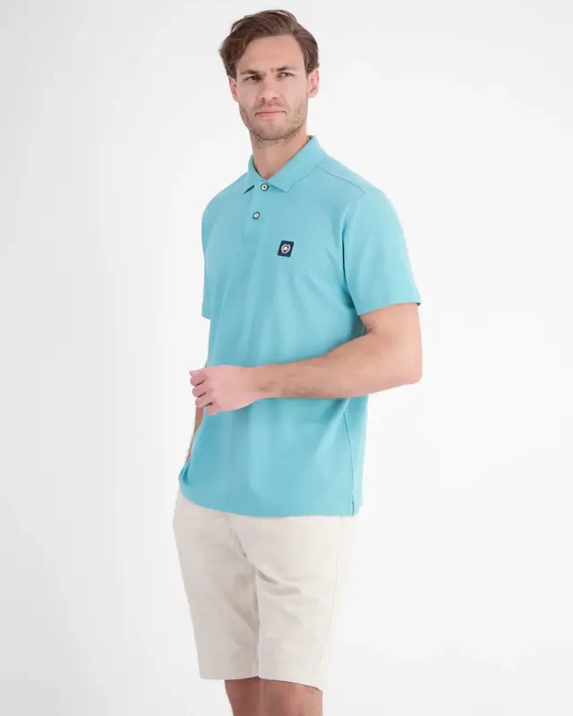 Lerros Katoenen Poloshirt - Reef Blue
