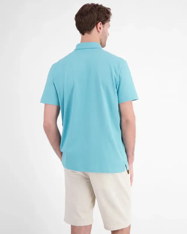 Lerros Cotton Poloshirt - Reef Blue