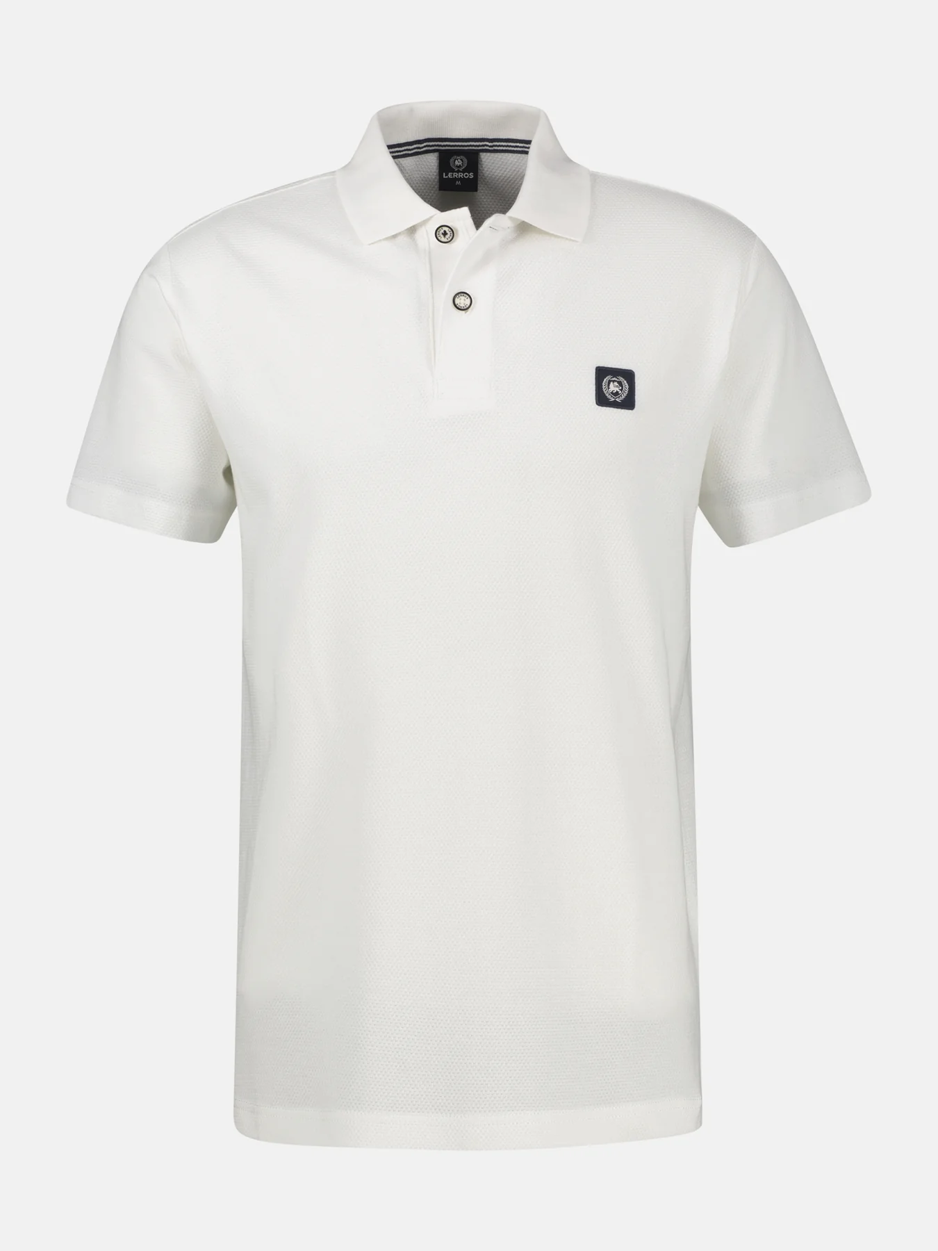 Lerros Cotton Poloshirt - Broken White