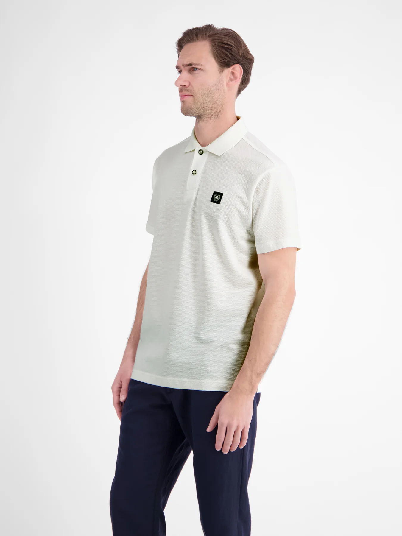 Lerros Poloshirt - Broken White
