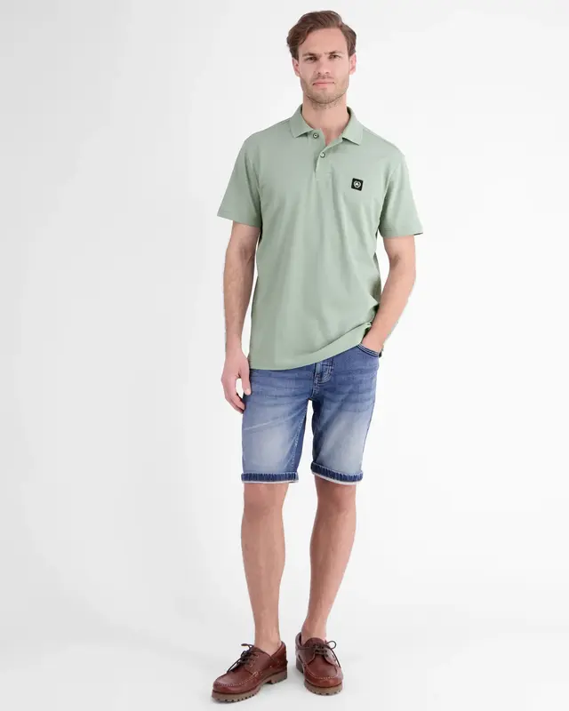 Lerros Katoenen Poloshirt - Bay Green